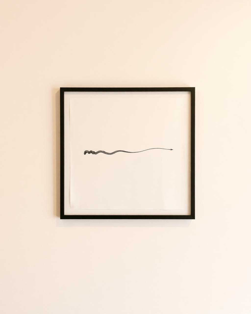 Vesper Silence — Charcoal on hand-pressed cotton paper